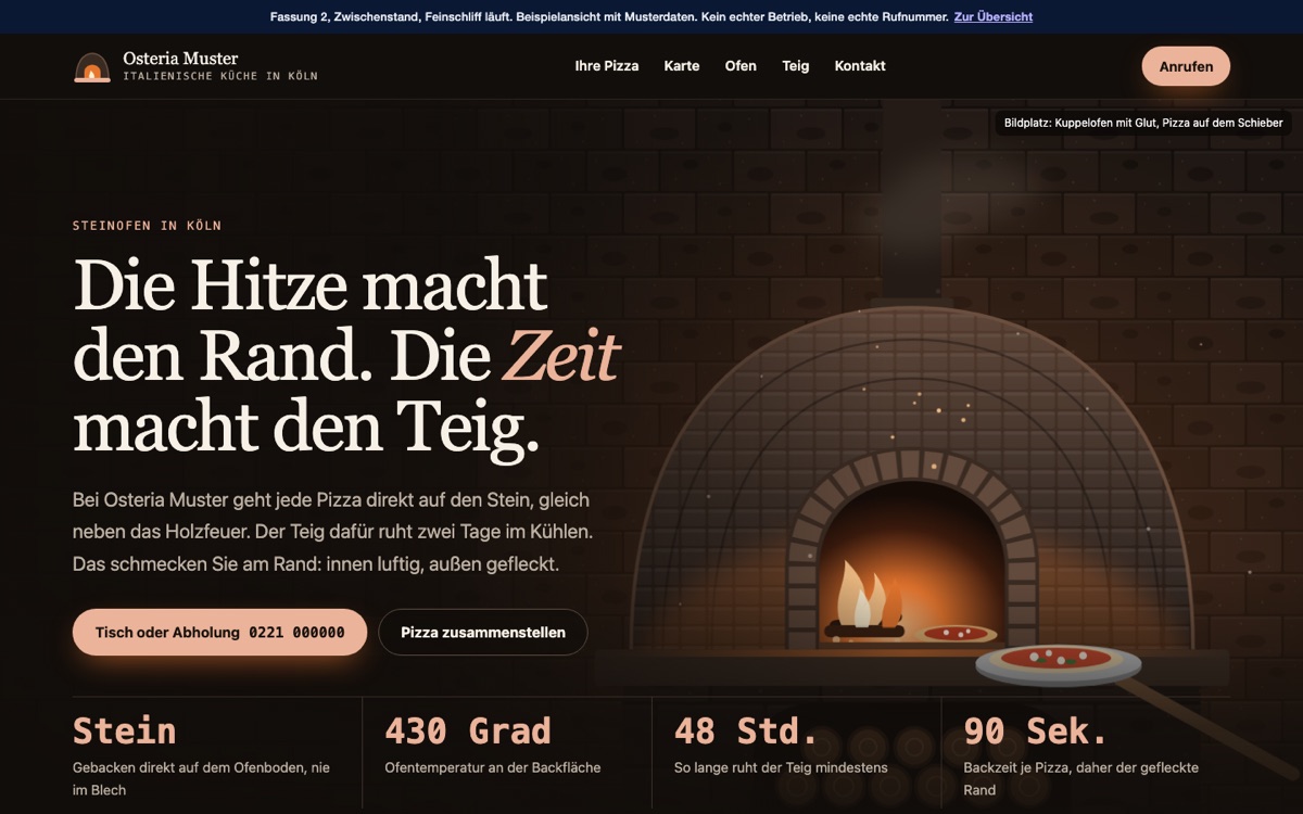 Rechneransicht des Entwurfs 02 Forno